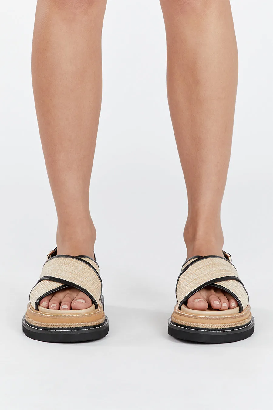 ALIAS MAE VERONA NAT/BLACK SANDAL sold by Dissh product image thumbnail 3