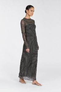 HUDSON BLACK SLEEVED MIDI DRESS sold by Dissh