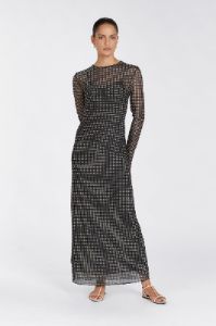 HUDSON BLACK SLEEVED MIDI DRESS sold by Dissh