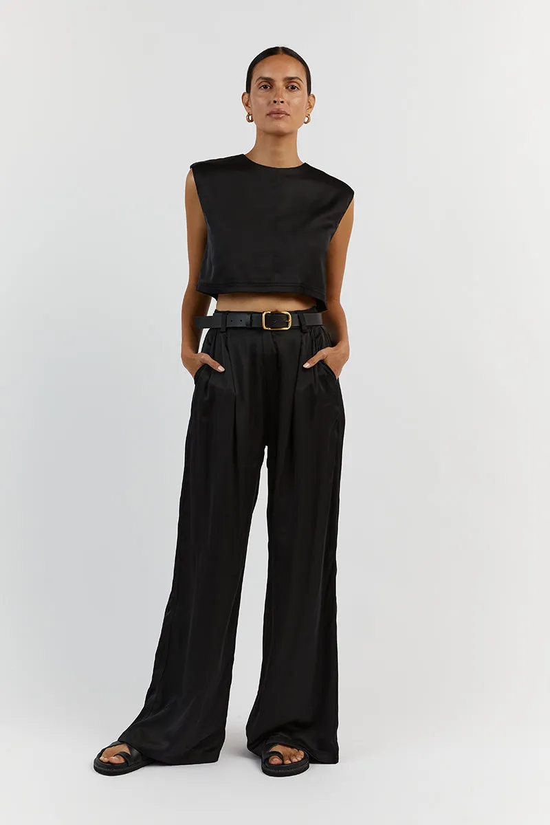 RUE BLACK TROUSER PANT sold by Dissh