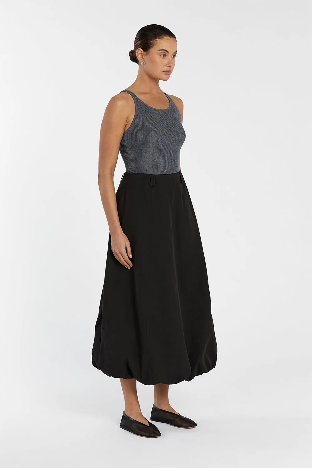 ZION DARK GREY MARLE SCOOP TANK sold by Dissh product image thumbnail 3