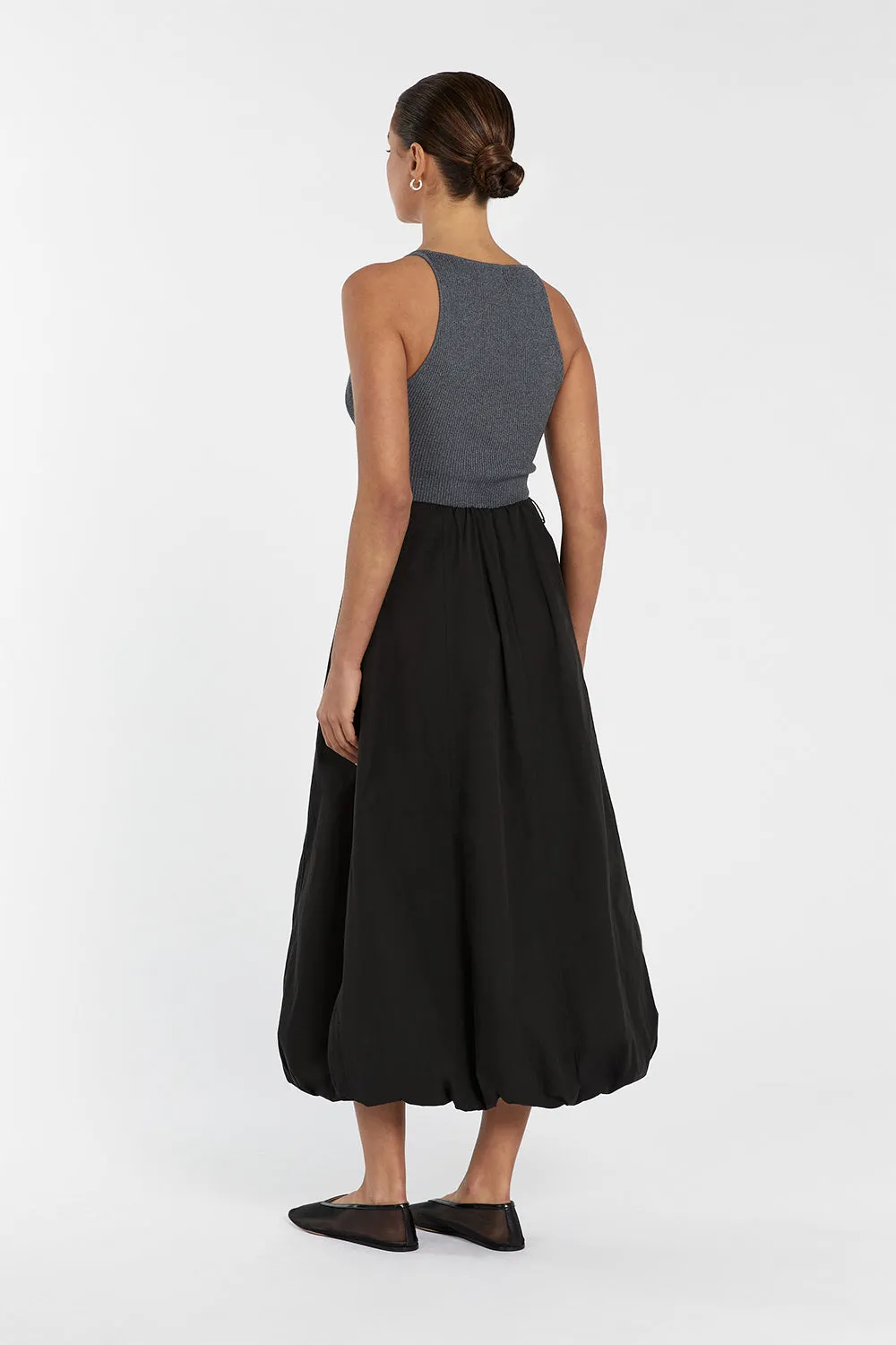 ZION DARK GREY MARLE SCOOP TANK sold by Dissh product image thumbnail 4