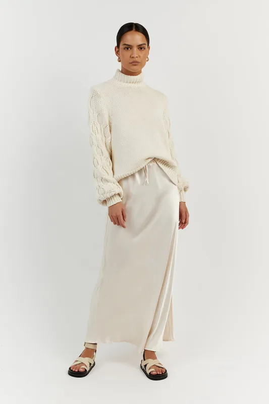 SCOUT IVORY JUMPER sold by Dissh