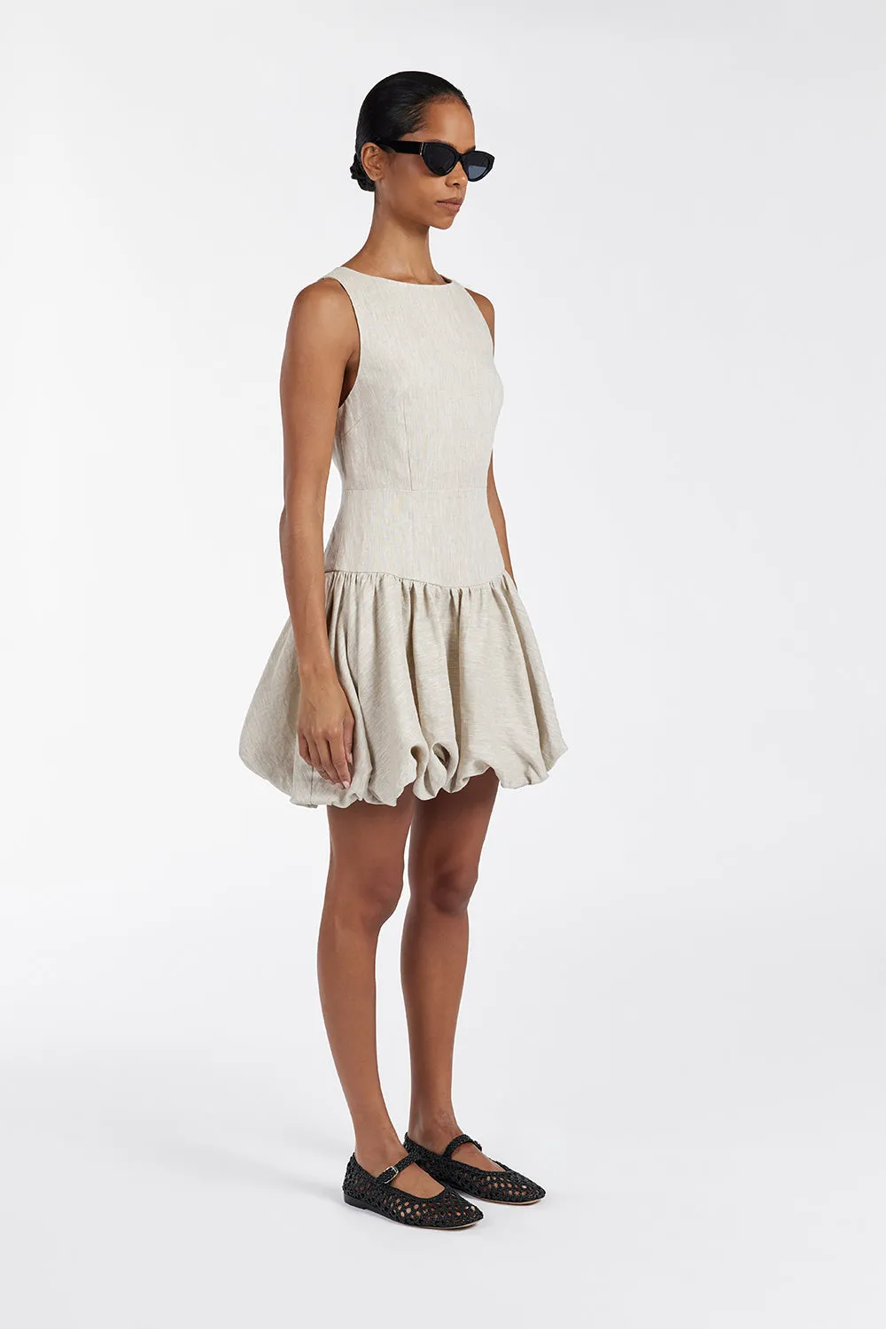 IRINA NATURAL BUBBLE MINI DRESS sold by Dissh product image thumbnail 4