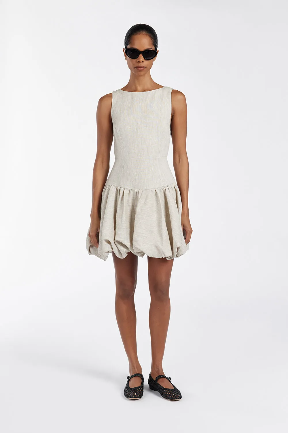 IRINA NATURAL BUBBLE MINI DRESS sold by Dissh product image thumbnail 2