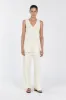 SYLVIA CREAM KNIT PANT sold by Dissh