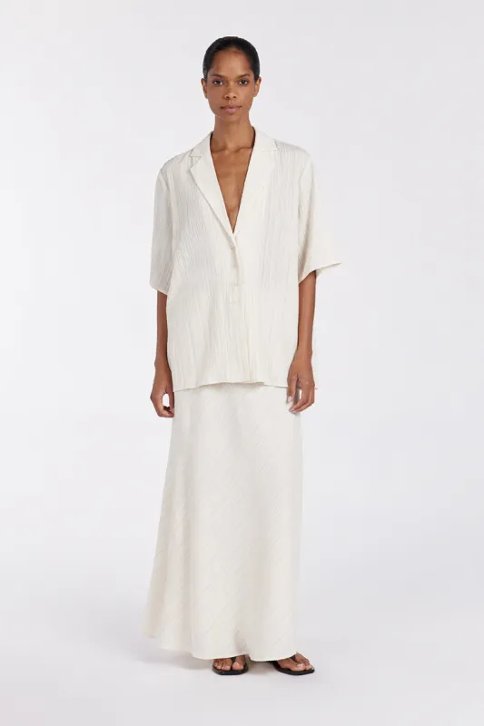 LOZ CREAM SHORT SLEEVE SHIRT sold by Dissh