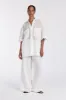 KAI WHITE RAMIE RESORT PANT sold by Dissh