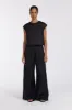 KAI BLACK RAMIE RESORT PANT sold by Dissh