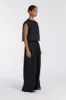 KAI BLACK RAMIE RESORT PANT sold by Dissh