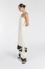 LILY CREAM PRINTED TUNIC TOP sold by Dissh