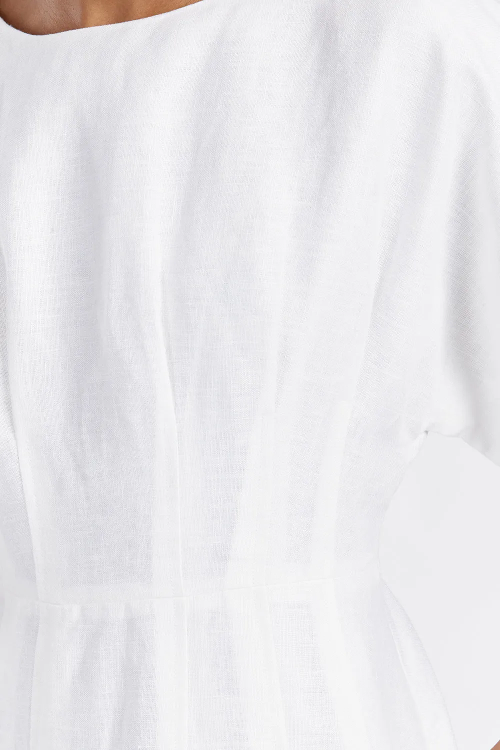 RAF OFF WHITE BOATNECK MIDI DRESS sold by Dissh product image thumbnail 5