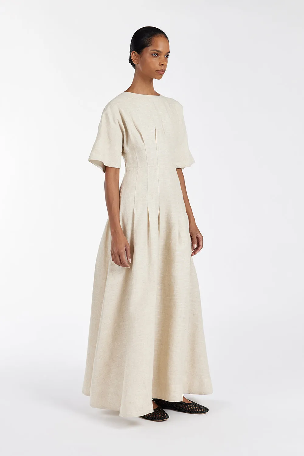 RAF NATURAL BOATNECK MIDI DRESS sold by Dissh product image thumbnail 3