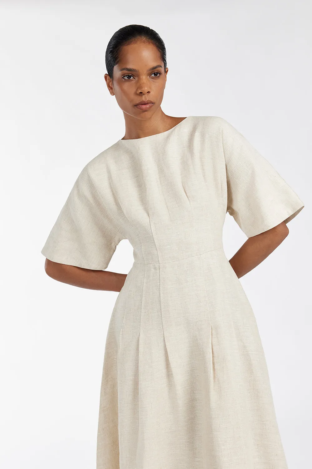 RAF NATURAL BOATNECK MIDI DRESS sold by Dissh product image thumbnail 2