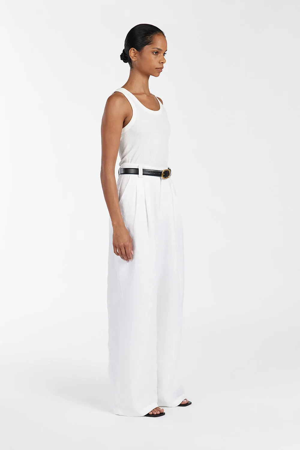 LEE OFF WHITE KNIT TANK sold by Dissh product image thumbnail 3