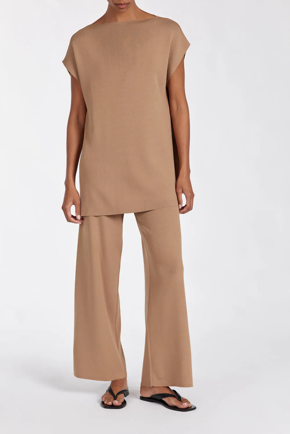 MABLE TAN KNIT PANT sold by Dissh product image thumbnail 3