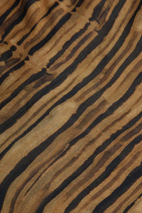 FLEUR DARK CHOCOLATE MIDI SKIRT sold by Dissh product image thumbnail 5