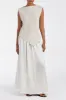 COLLINS CHALK SILK SKIRT sold by Dissh