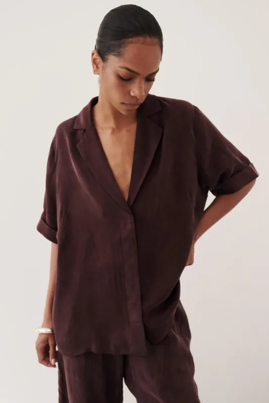 LIAM CURRANT CUPRO SHIRT sold by Dissh