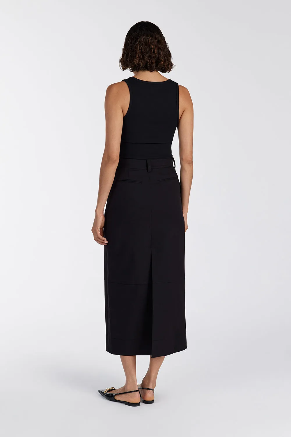 JAC BLACK MIDI SKIRT sold by Dissh product image thumbnail 4