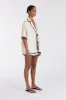 VON CREAM LINEN SHIRT sold by Dissh