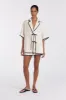 VON CREAM LINEN SHIRT sold by Dissh