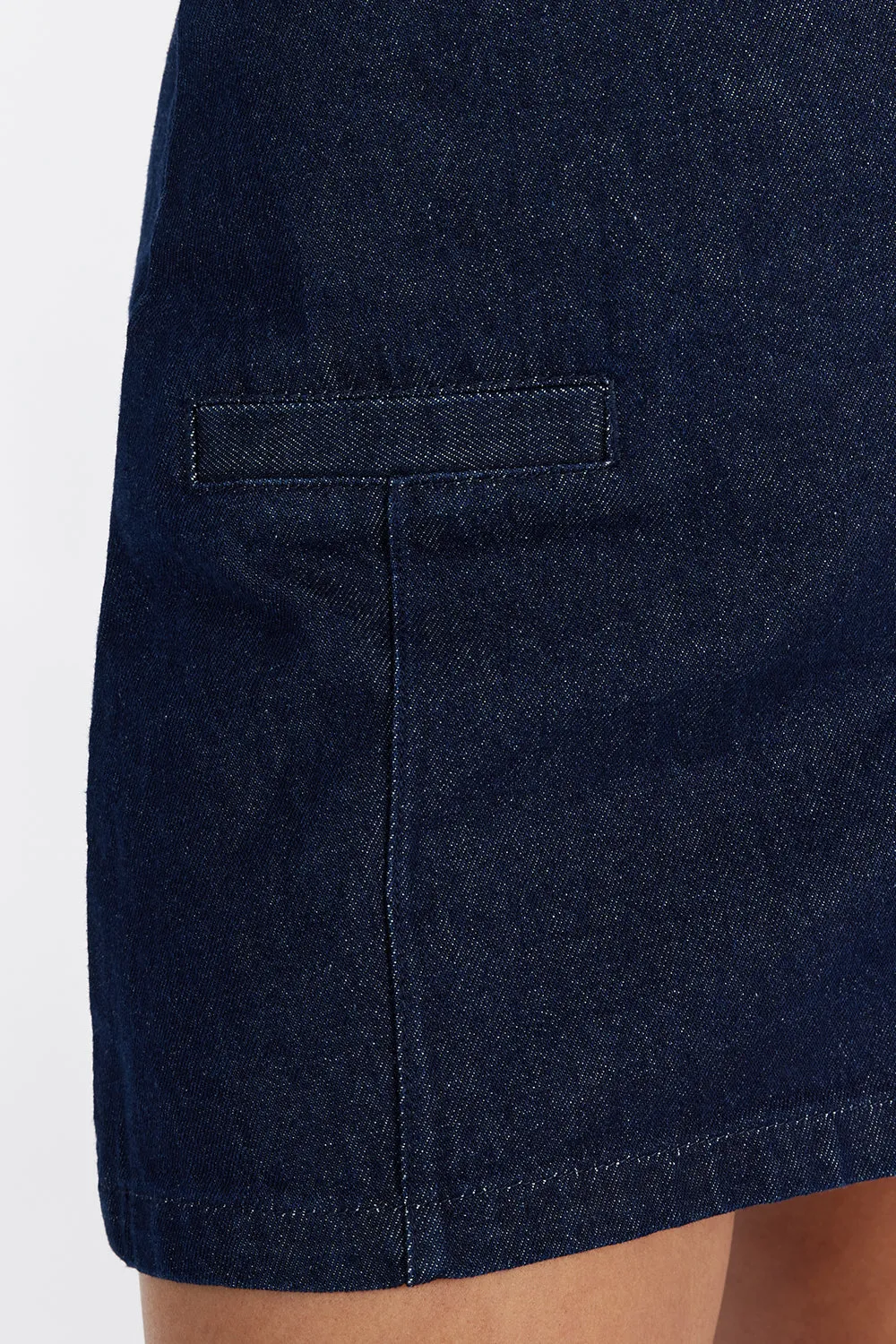 ALBERTA INDIGO TAILORED DENIM SKIRT sold by Dissh product image thumbnail 5