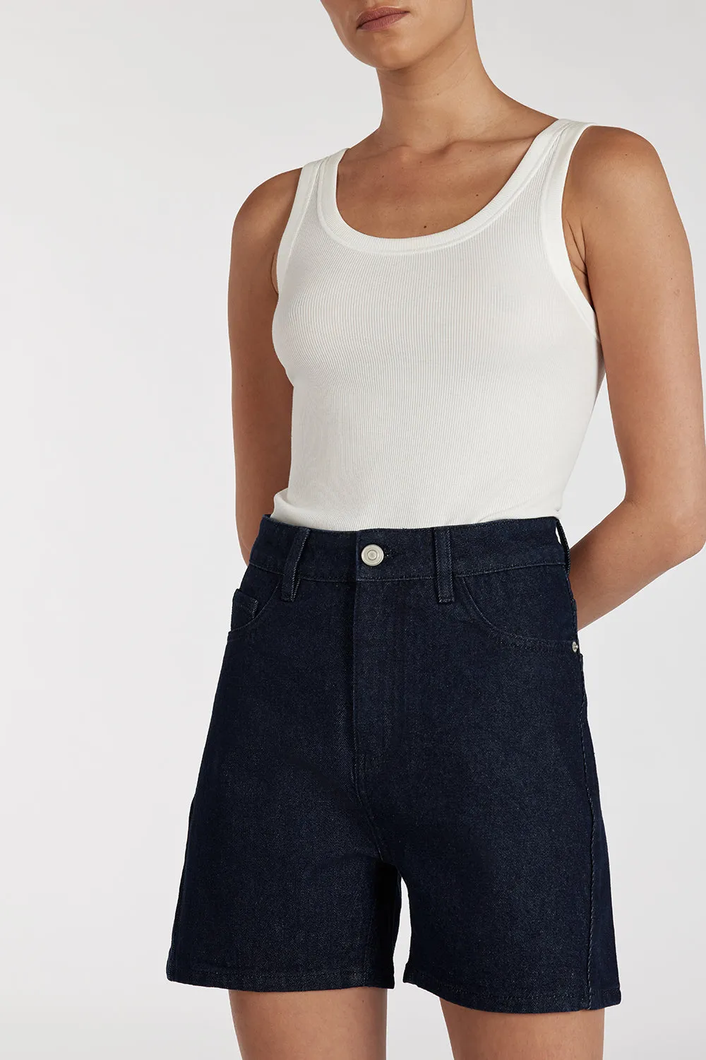 FINN INDIGO DENIM SHORT sold by Dissh product image thumbnail 5