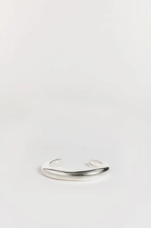 MÉGA CLASSIC SILVER CUFF BRACELET sold by Dissh
