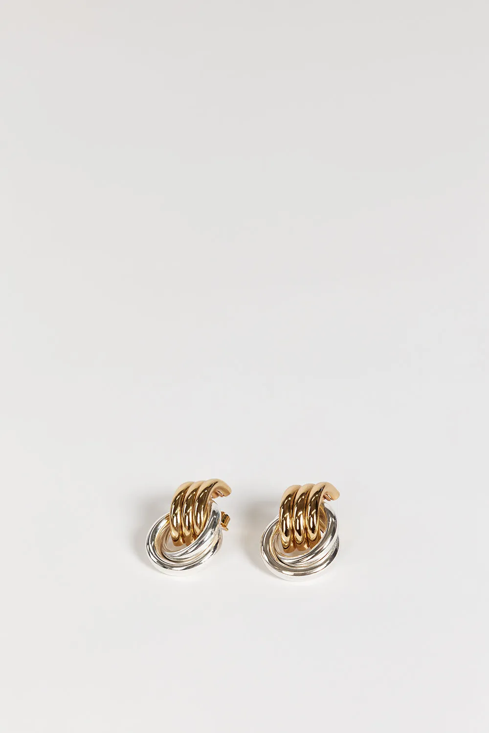 HEAVEN MAYHEM MINI KNOT MIXED EARRING sold by Dissh product image thumbnail 4