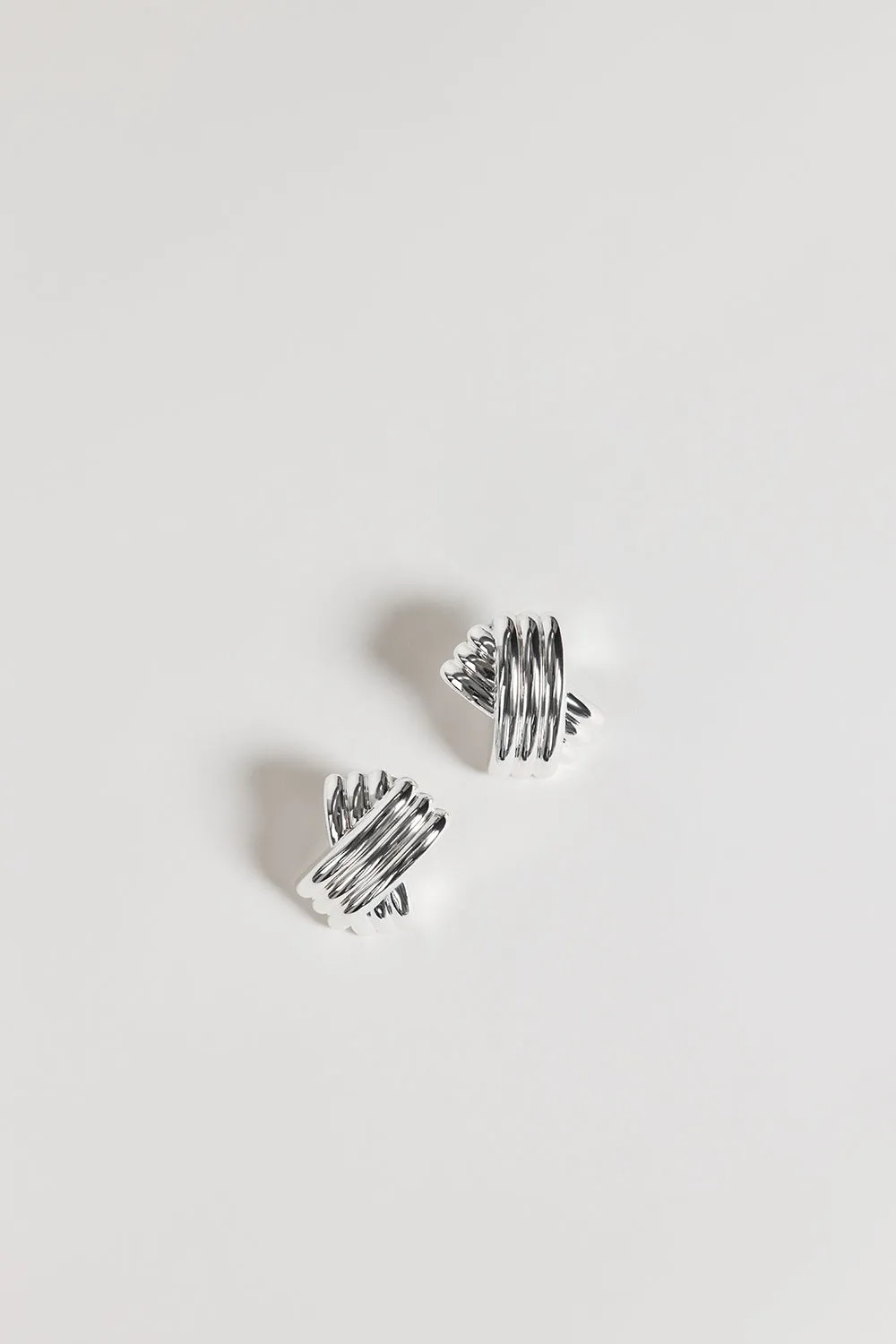 MÉGA TRIPLE X SILVER EARRING sold by Dissh product image thumbnail 2