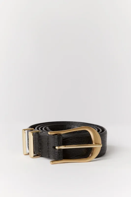 SANCIA THE ANIKA BELT BLACK sold by Dissh