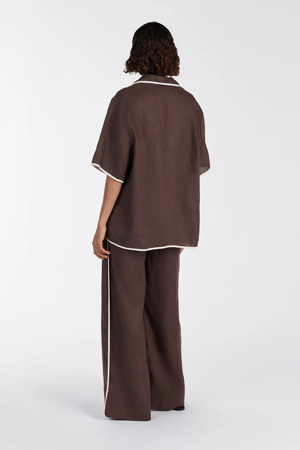 VON CHOC LINEN PANT sold by Dissh product image thumbnail 4