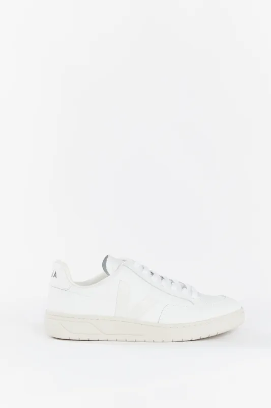 VEJA V-12 LEATHER EXTRA WHITE sold by Dissh