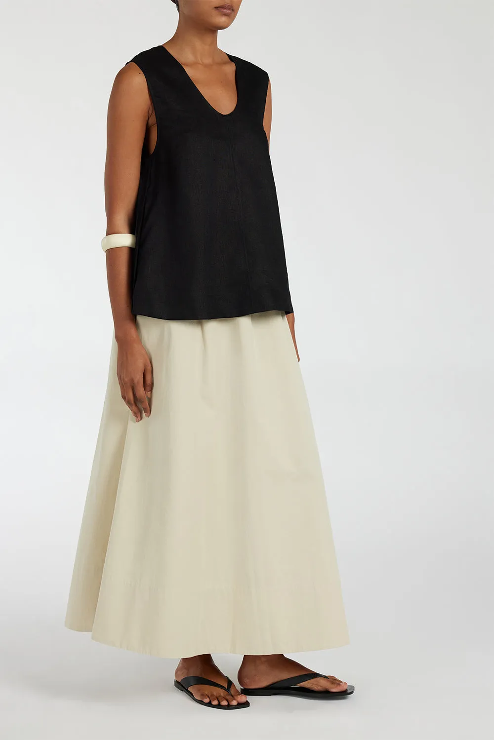KIRSTY STONE COTTON CIRCLE SKIRT sold by Dissh product image thumbnail 3