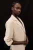 LOUIE NATURAL PATCH POCKET BLAZER sold by Dissh