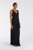 COLETTE BLACK SILK SKIRT sold by Dissh