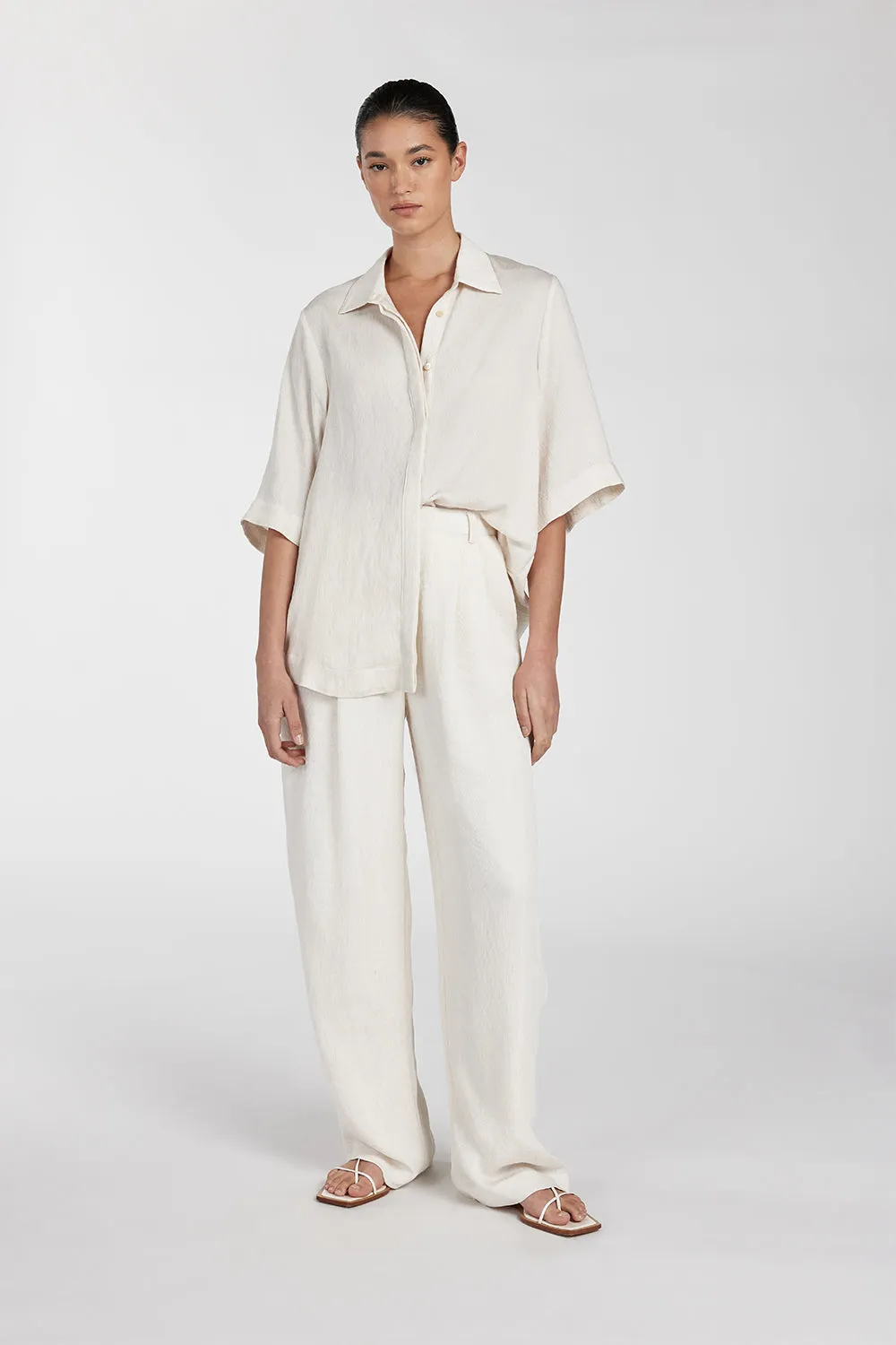 CANNE CREAM SHIRT sold by Dissh