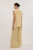 OLLIE DUNE STRIPE OVERSIZED VEST sold by Dissh