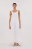 IBIZA WHITE LINEN DRESS sold by Dissh