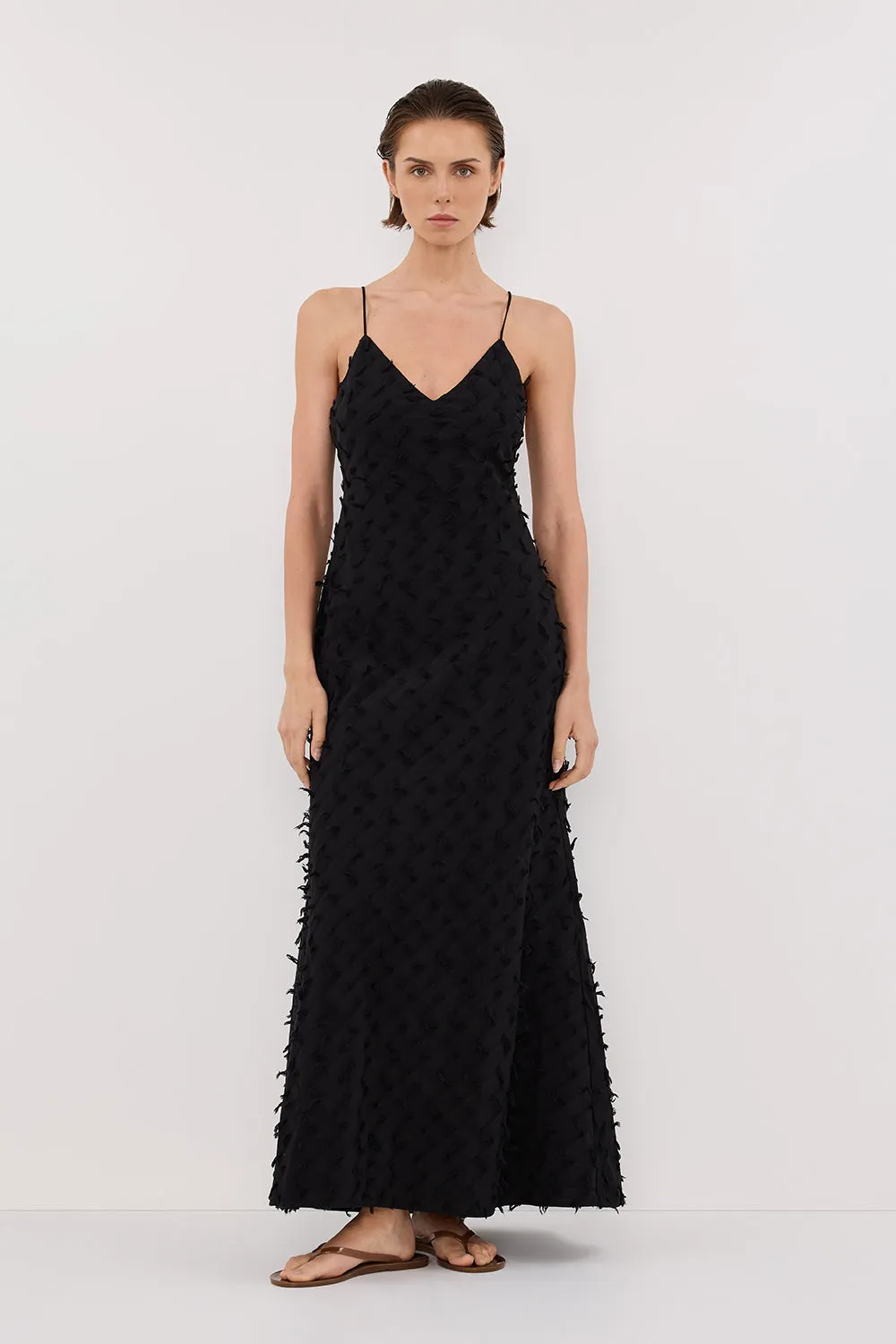 PALOMA BLACK BIAS SLIP DRESS sold by Dissh