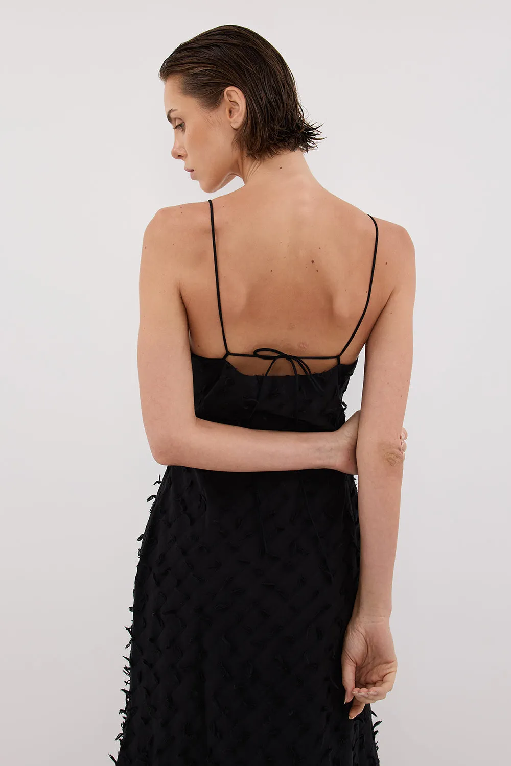 PALOMA BLACK BIAS SLIP DRESS sold by Dissh product image thumbnail 2