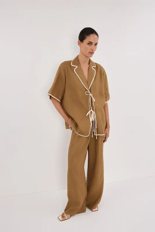 VON FERN LINEN PANT sold by Dissh