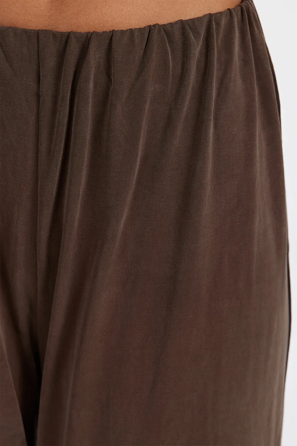 RIO BITTER CHOC WIDE LEG MODAL PANT sold by Dissh product image thumbnail 5