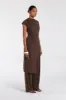 RIO BITTER CHOC WIDE LEG MODAL PANT sold by Dissh