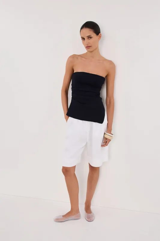 LUKE INK BANDEAU KNIT TOP sold by Dissh