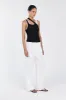 RENEE BLACK DOUBLE LAYER TANK sold by Dissh