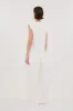 OLIVER WHITE OVERSIZED VEST sold by Dissh
