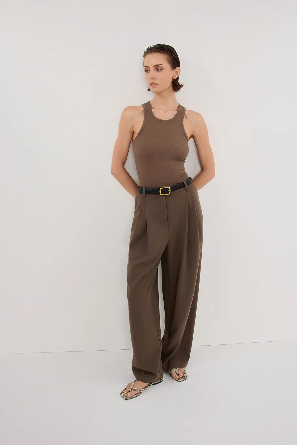NINA CLOVER RACER KNIT TANK sold by Dissh product image thumbnail 5