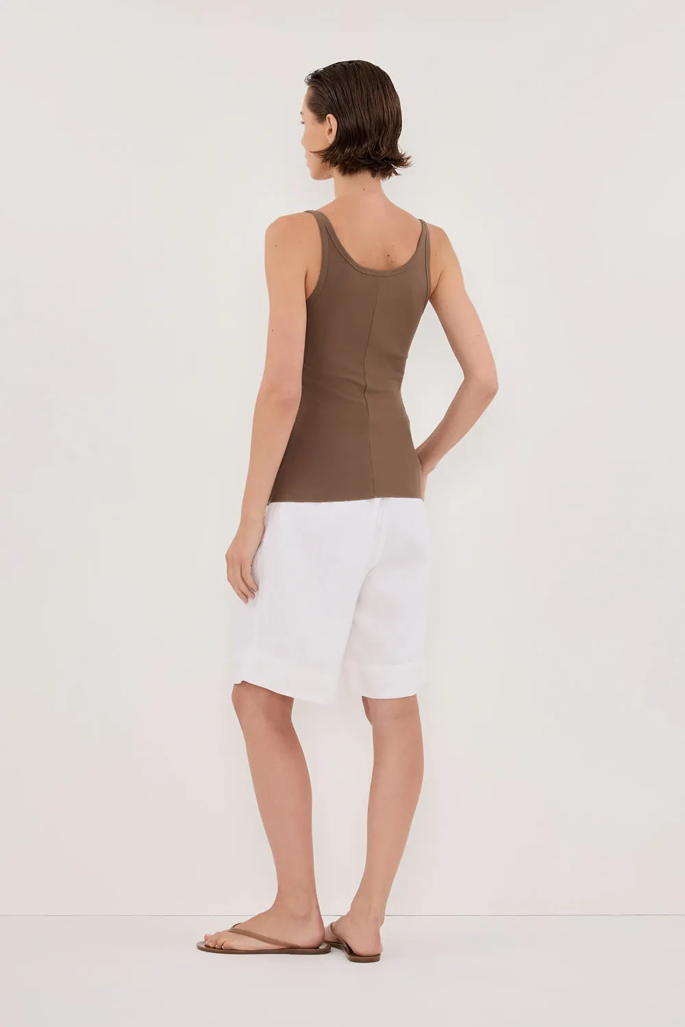 NINA CLOVER LOW SCOOP KNIT TANK sold by Dissh product image thumbnail 4